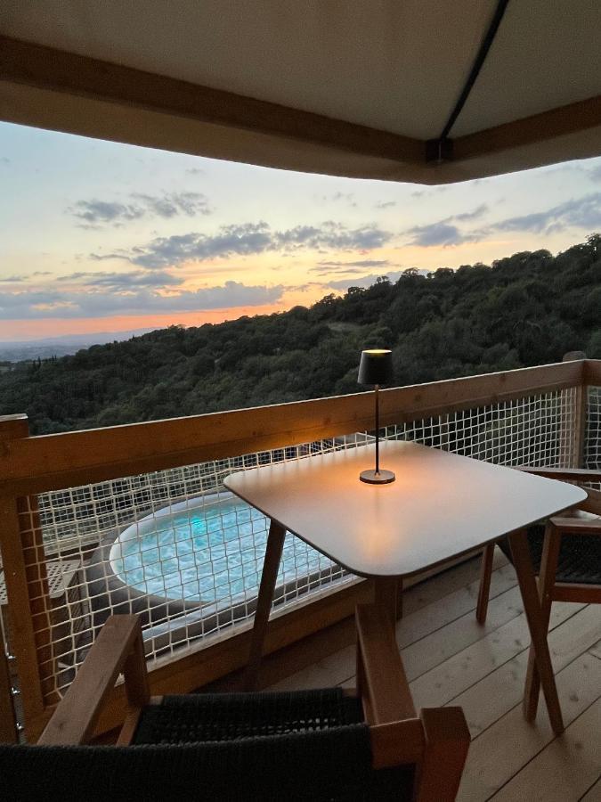 Glamping - Il Giardino Di San Giorgio "Armida" Hotel Montorgiali Bagian luar foto