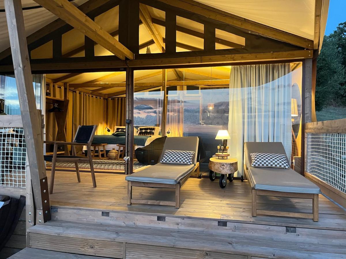 Glamping - Il Giardino Di San Giorgio "Armida" Hotel Montorgiali Bagian luar foto