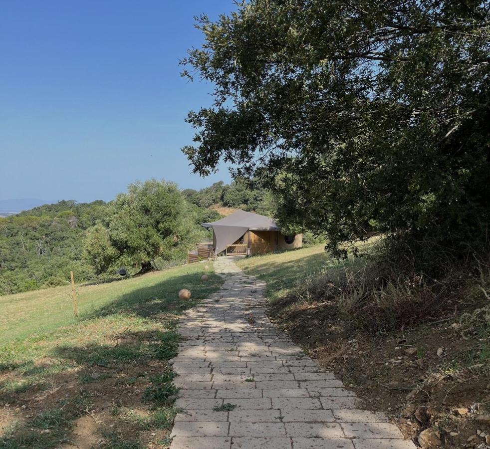 Glamping - Il Giardino Di San Giorgio "Armida" Hotel Montorgiali Bagian luar foto