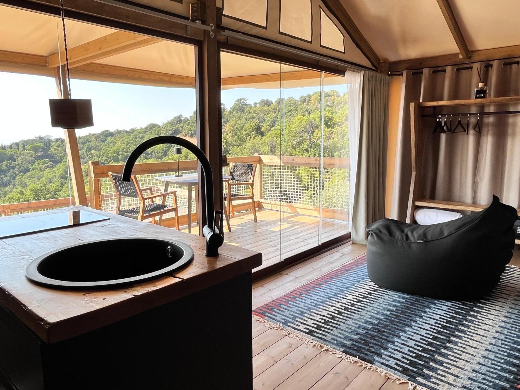 Glamping - Il Giardino Di San Giorgio "Armida" Hotel Montorgiali Bagian luar foto
